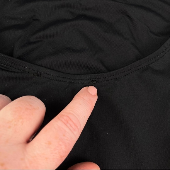 Betsey Johnson Smocked Corset One piece Swimsuit sz Small - Picture 9 of 12